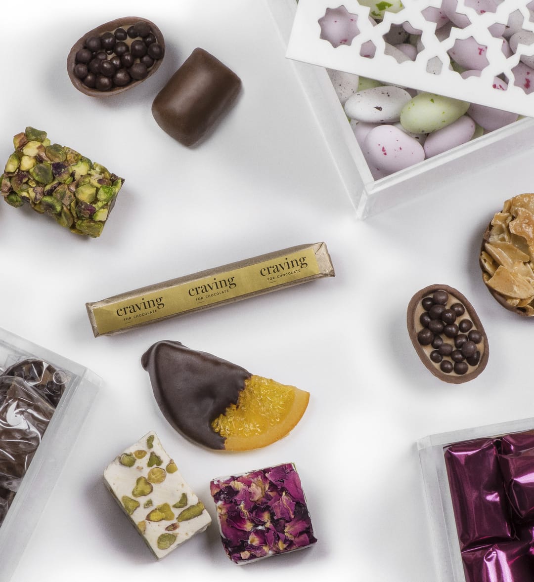 Craving chocolates, delights and dragée